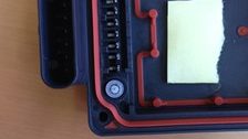 Automotive Radar Sensor Protection Vents attached via gluing